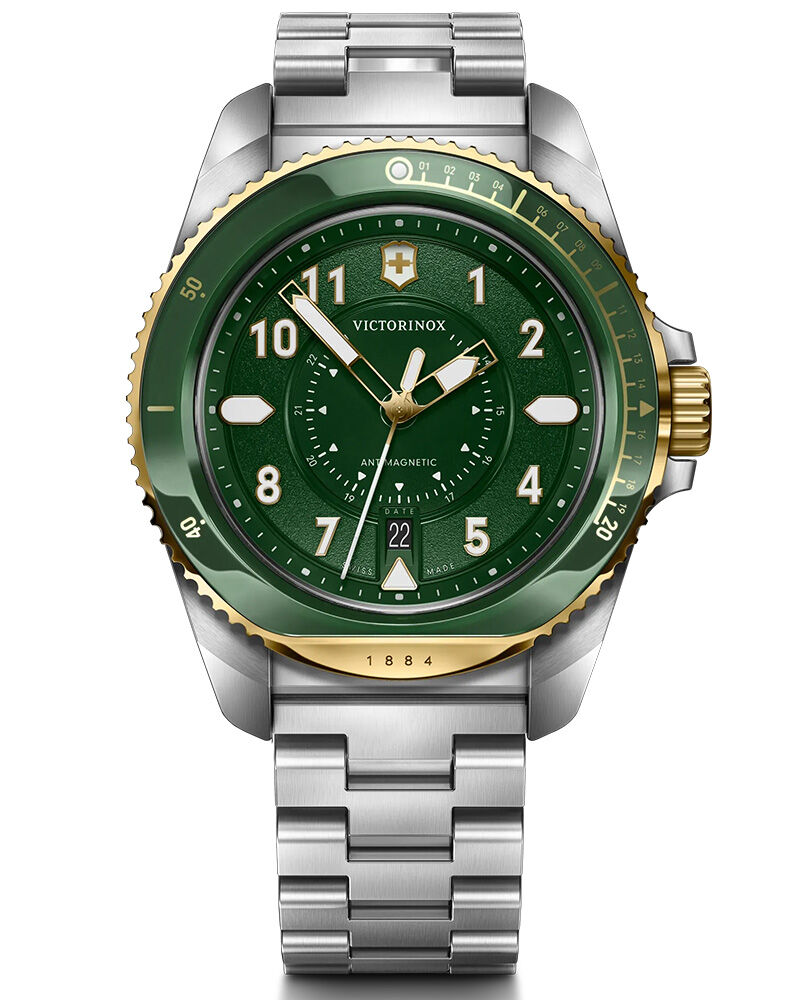 order.101〜103 Buy Victorinox Men Journey 1884 Round Green Watch 242012 at Helios