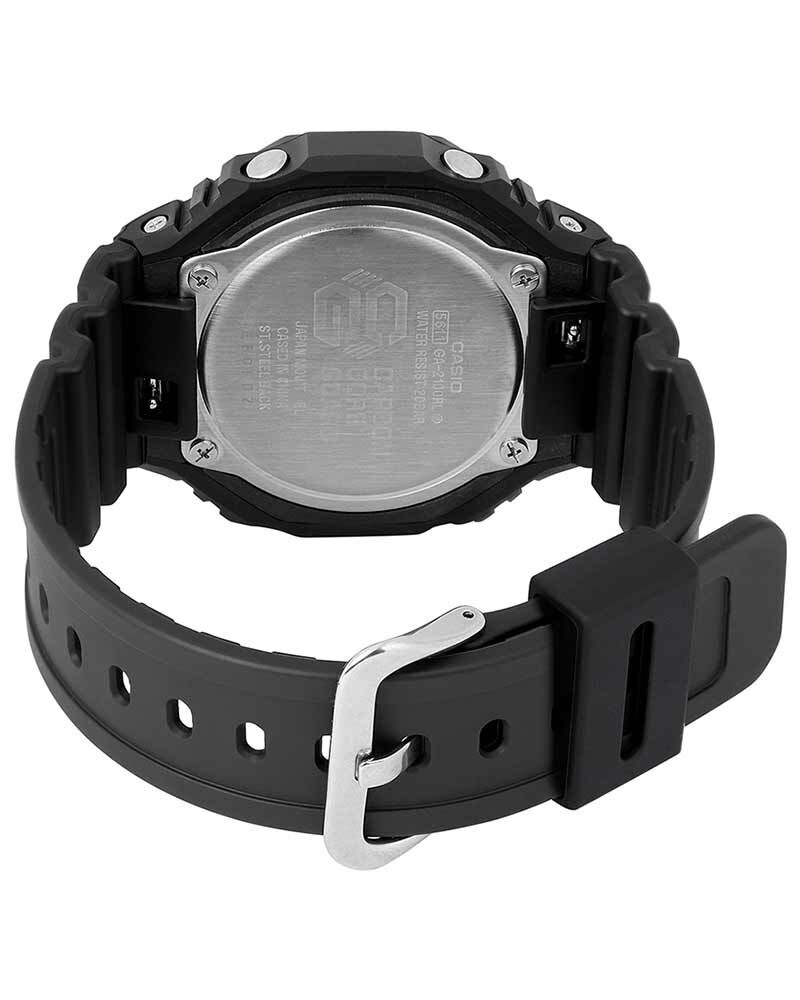 G-Shock Men GA-2100 Black  Analog-Digital Quartz watch SKU ID G1686 Helios The Watch Store
