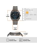 Fossil Men Machine Black Analog Quartz watch SKU ID FS6098 Helios The Watch Store