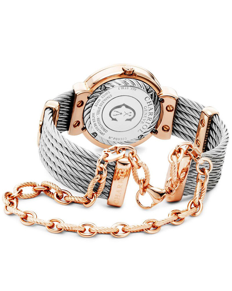 Charriol Women ST TROPEZ Mother of Pearl Analog Watch SKU-ID ST30PD560010 | Helios The Watch Store
