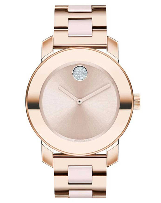 Movado Women BOLD Rose Gold Analog Quartz watch SKU ID 3600799 Helios The Watch Store