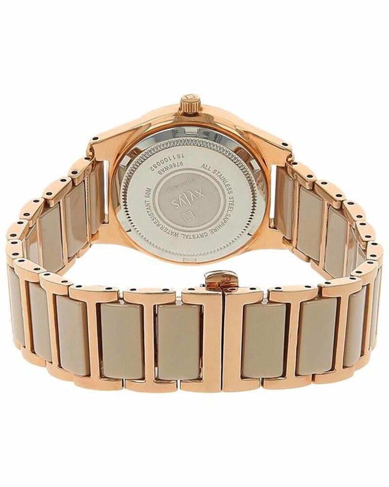 Xylys Women SHImmER Mother Of Pearl Analog Quartz watch SKU ID 9766WD02 Helios The Watch Store