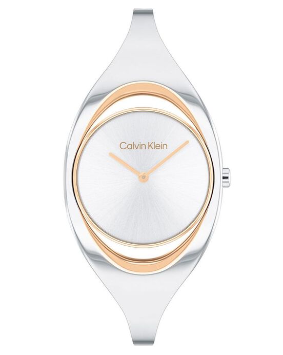 Calvin Klein Women CK ELATION Silver Analog Quartz watch SKU ID 25200424 Helios The Watch Store