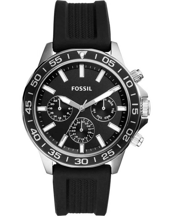 Fossil Men BANNON Black Analog Quartz watch SKU ID BQ2494 Helios The Watch Store