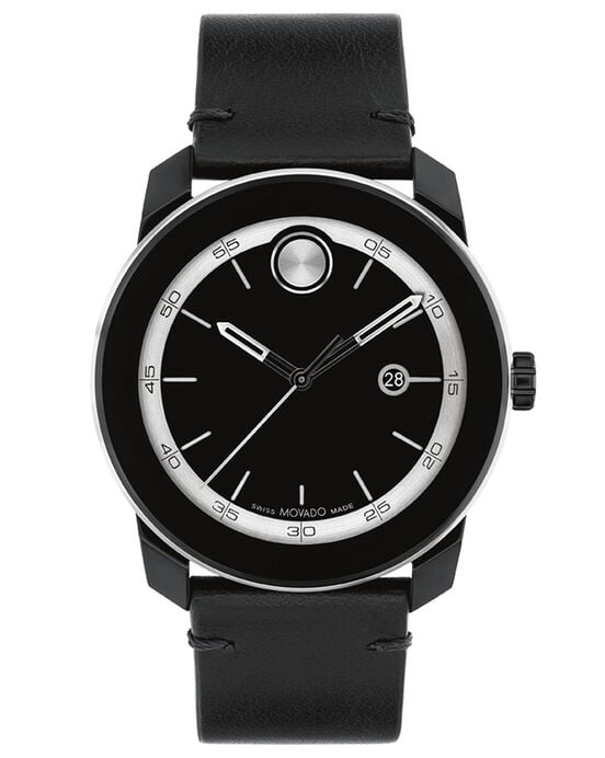 Movado Men BOLD Black Analog Quartz watch SKU ID 3601154 Helios The Watch Store