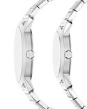 Armani Exchange Men Lexon Silver Analog Quartz watch SKU ID AX7180SET Helios The Watch Store