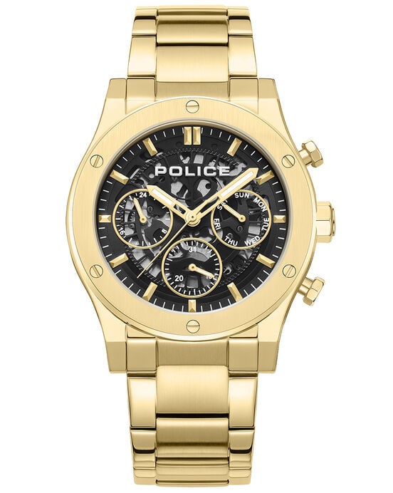 Police Men SS25 Black Analog Quartz watch SKU ID PLPEWJK0006404W Helios The Watch Store
