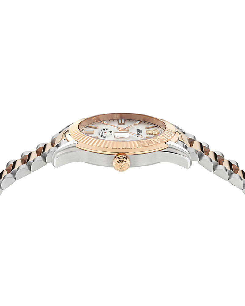 Buy Versace Men Apodis Round Silver Watch ve0u00425 at Helios