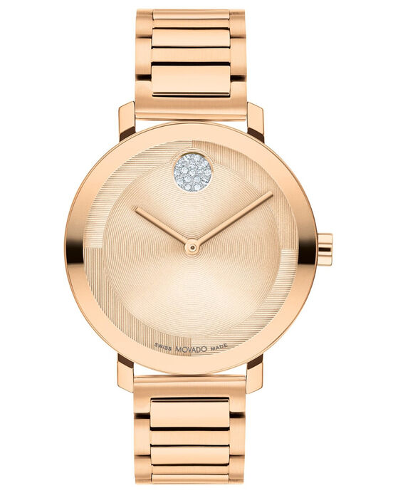 Movado Women BOLD Rose Gold Analog Quartz watch SKU ID 3601143 Helios The Watch Store