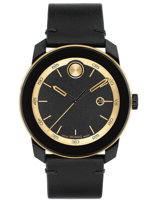 Movado Men BOLD Black Analog Quartz watch SKU ID 3601130 Helios The Watch Store