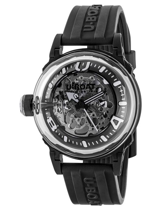 U Boat Unisex U-65 Silver White Analog Automatic watch SKU ID 3349 Helios The Watch Store