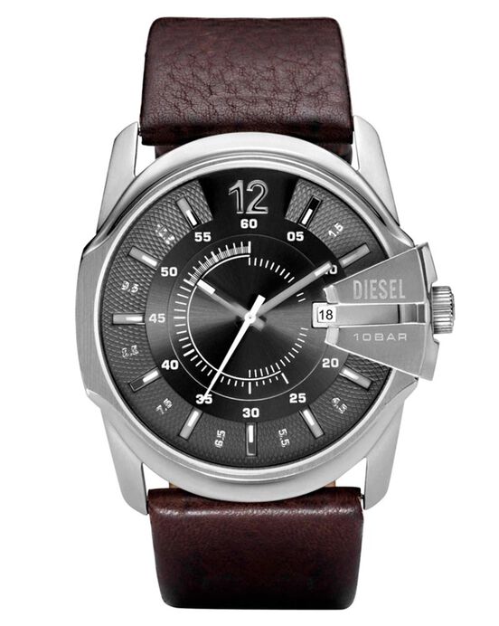 Diesel Men MASTER CHIEF Black Analog Quartz watch SKU ID DZ1206 Helios The Watch Store