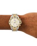 Emporio Armani Men  Cream Analog Quartz watch SKU ID AR11606 Helios The Watch Store