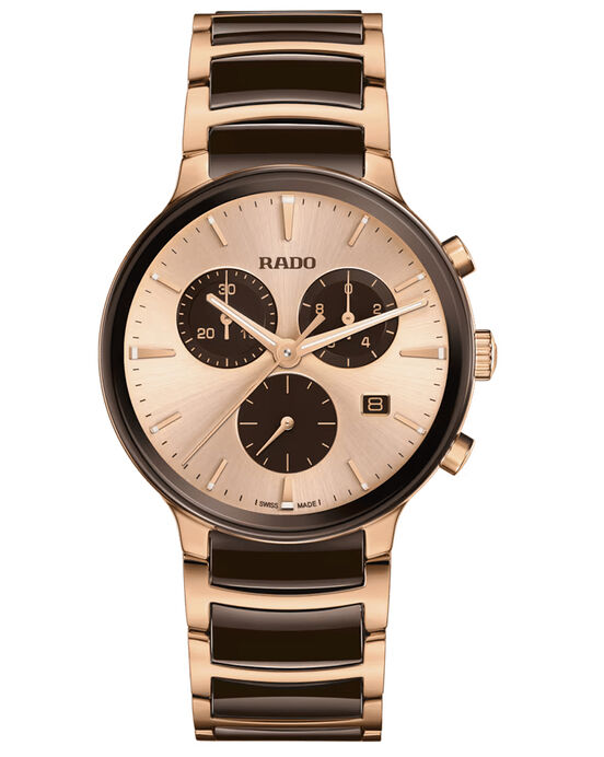 Rado Men Centrix Champagne Analog Quartz watch SKU ID R30212402 Helios The Watch Store
