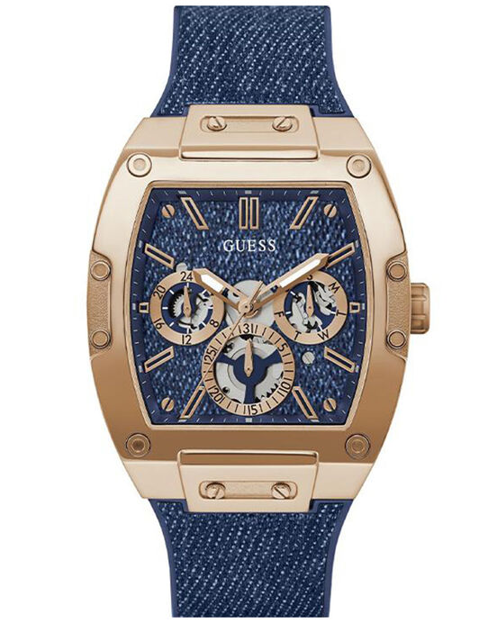 Guess Men PHOENIX Blue Analog Quartz watch SKU ID GW0786G2 Helios The Watch Store