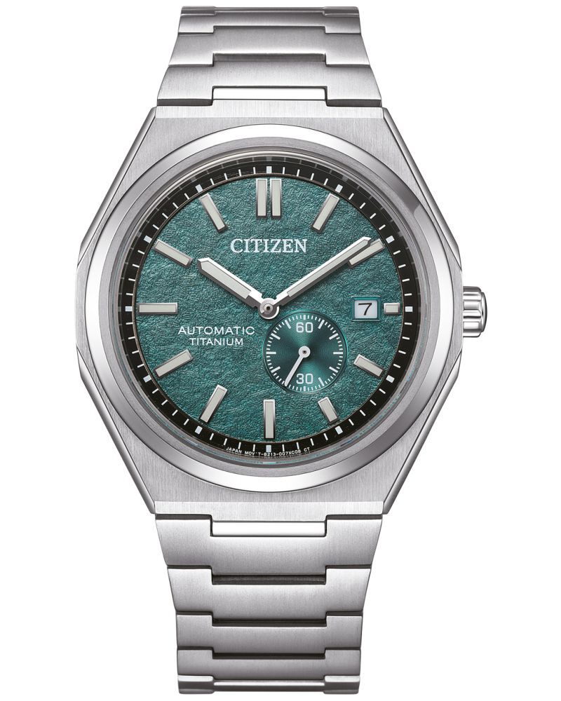 Buy Citizen Men Zenshin Round Teal Watch nj0180-80x at Helios