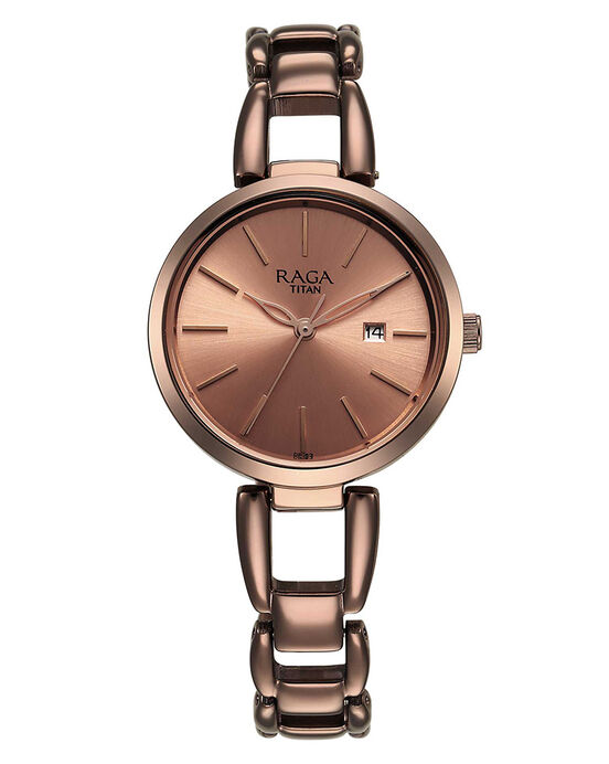 Raga Women VIVA Rose Gold Analog Quartz watch SKU ID 2642QM01 Helios The Watch Store