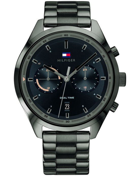 Tommy Hilfiger Men BENNETT Grey Multifunction Quartz watch SKU ID TH1791727 Helios The Watch Store