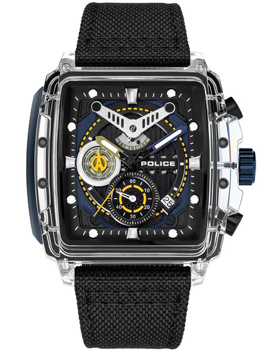 Police Men CLOUT Black Analog Quartz watch SKU ID PLPEWGC00770X1W Helios The Watch Store