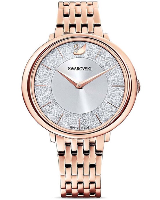 Swarovski Women CRYSTALLINE CHIC WATCH Silver Analog Quartz watch SKU ID 5544590 Helios The Watch Store