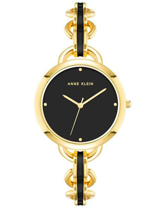 Anne Klein Women CK ICONIC Black Analog Quartz watch SKU ID AK4092BKGB Helios The Watch Store