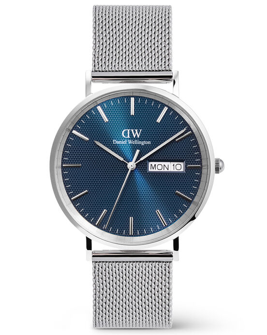 Daniel Wellington Men CLASSIC DAY DATE Arctic Blue Analog Quartz watch SKU ID DTDW00100833K Helios The Watch Store