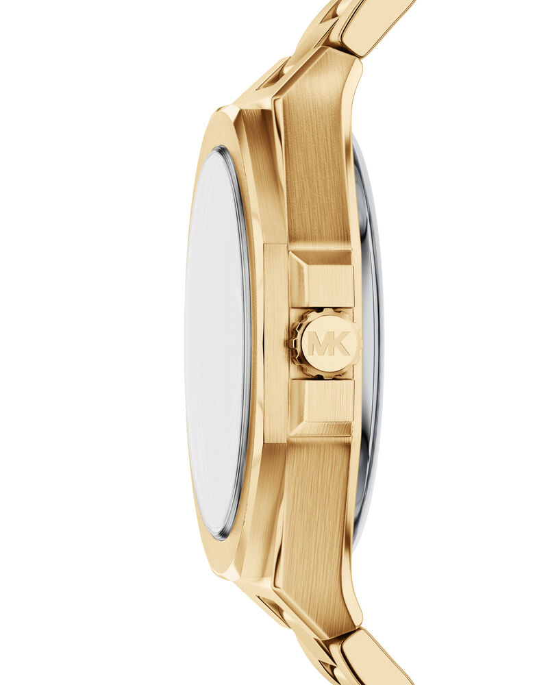Michael Kors Men Callum Golden Analog Automatic watch SKU ID MKO1241 Helios The Watch Store