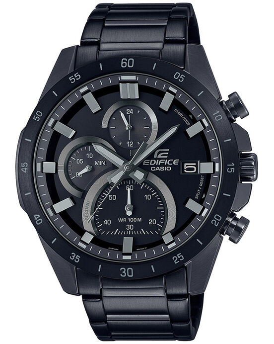 Casio Men EDIFICE Black Analog Quartz watch SKU ID ED517 Helios The Watch Store