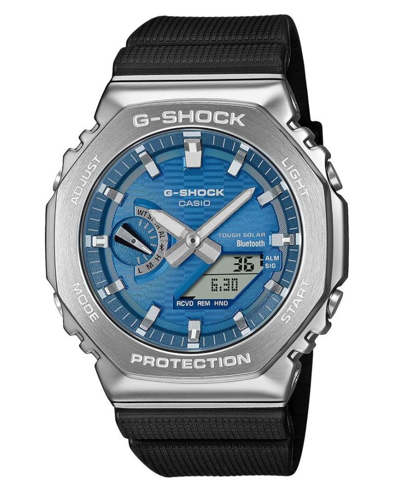 G-Shock Men GBM-2100 Blue  Analog-Digital Quartz watch SKU ID G1734 Helios The Watch Store