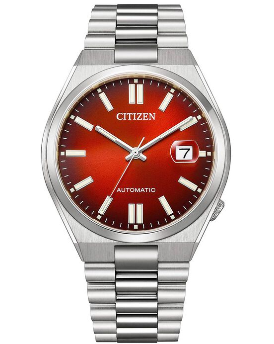 Citizen Men AUTOMATIC TSUYOSA Red Analog Automatic watch SKU ID NJ0150-56W Helios The Watch Store
