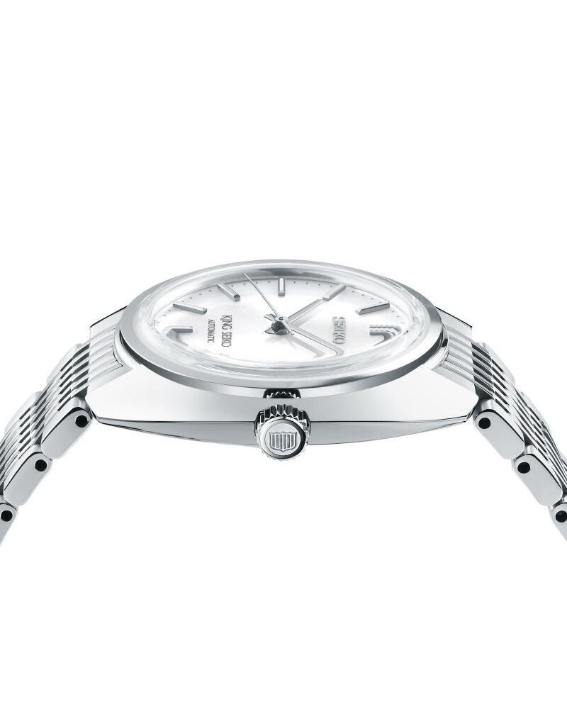 King Seiko Men KING SEIKO White Analog Automatic watch SKU ID SJE109J1 Helios The Watch Store
