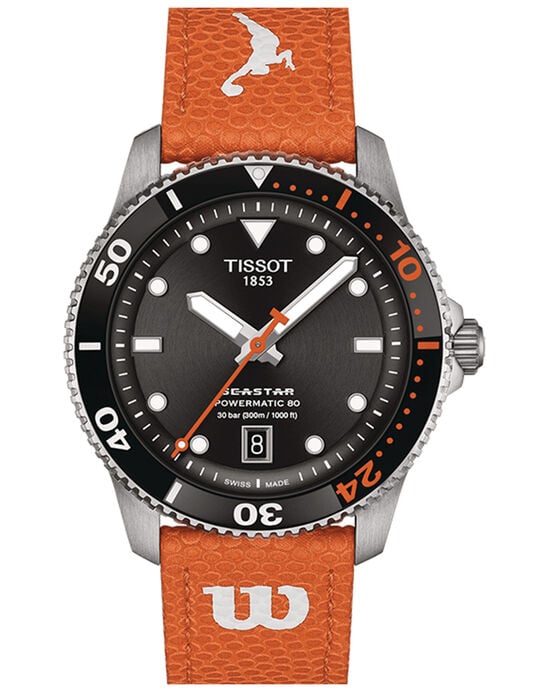 Tissot Unisex SEASTAR 1000 Black Analog Automatic watch SKU ID T1208071705100 Helios The Watch Store