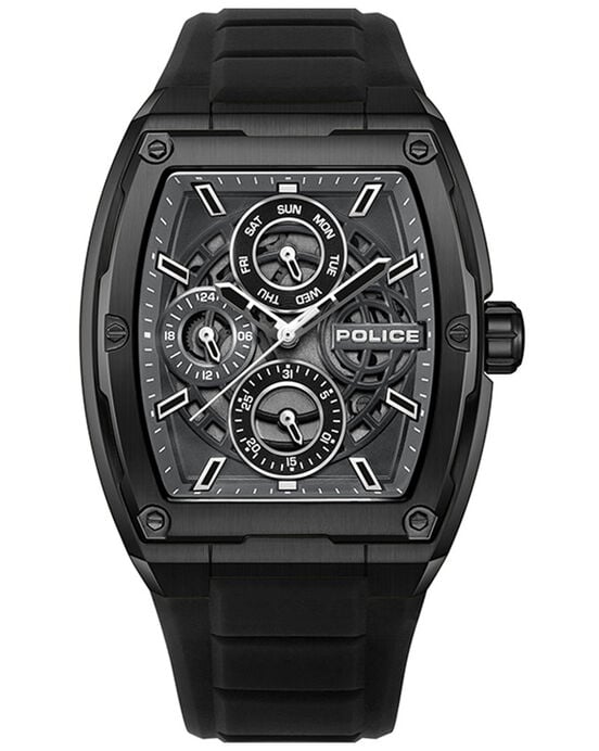 Police Men CREED Grey Multifunction Quartz watch SKU ID PLPEWJQ0004501 Helios The Watch Store
