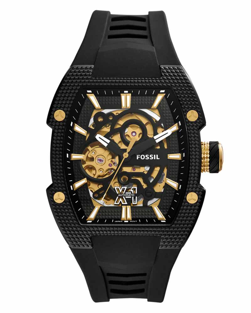 Fossil Men Machine X1 Black Analog Automatic watch SKU ID ME3284 Helios The Watch Store