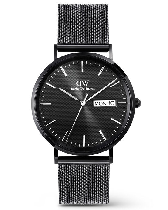 Daniel Wellington Men CLASSIC DAY DATE Black Analog Quartz watch SKU ID DTDW00100831K Helios The Watch Store