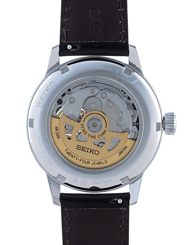 Buy Seiko Men Presage Cocktail Time Round Brown Watch ssa407j1 at