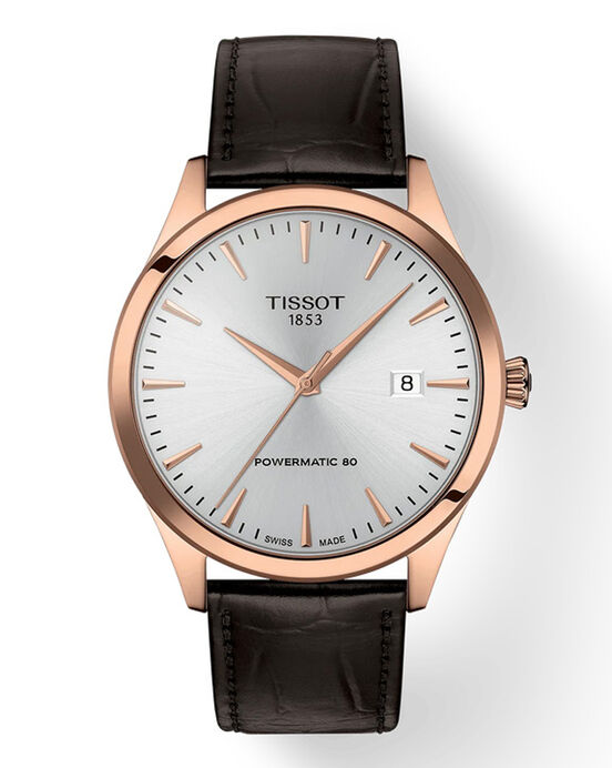 Tissot Men CLASSIC DREAM Silver Analog Automatic watch SKU ID T1584073603100 Helios The Watch Store