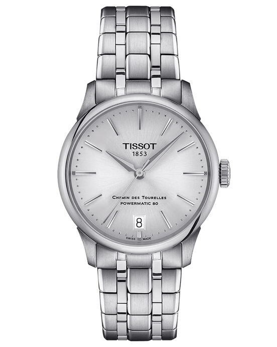 Tissot Women CHEMIN DES TOURELLES Silver Analog Automatic watch SKU ID T1392071103100 Helios The Watch Store