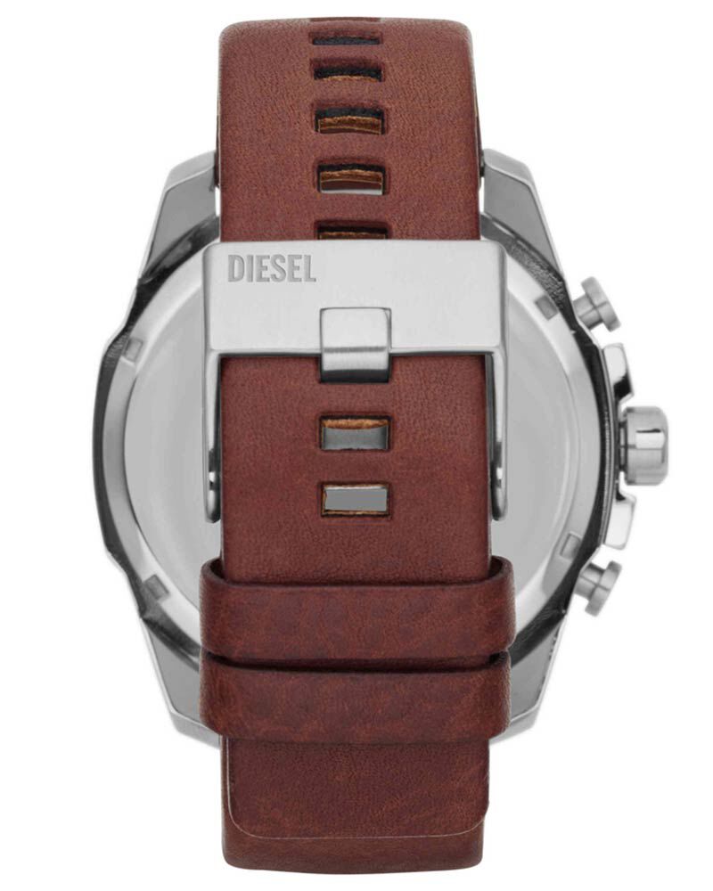 Diesel Men MEGA CHIEF Grey Analog Quartz watch SKU ID DZ4290 Helios The Watch Store