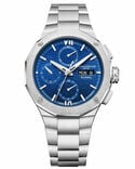 Baume et Mercier Men RIVIERA Blue Analog Automatic watch SKU ID M0A10826 Helios The Watch Store
