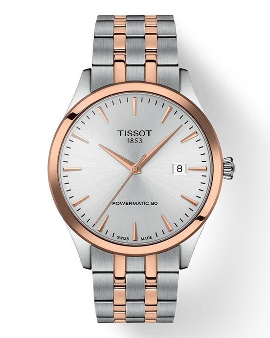 Tissot Men CLASSIC DREAM Silver Analog Automatic watch SKU ID T1584072203101 Helios The Watch Store