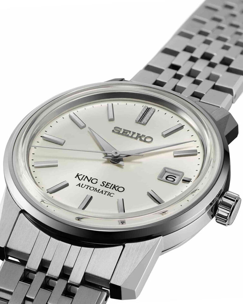 King Seiko Men KING SEIKO Silver Analog Automatic watch SKU ID SJE089J1 Helios The Watch Store