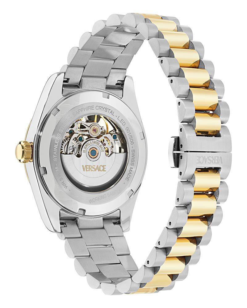 Versace Men MILLENYIUM AUTOMATIC Green Analog Automatic watch SKU ID VE5R00226 Helios The Watch Store