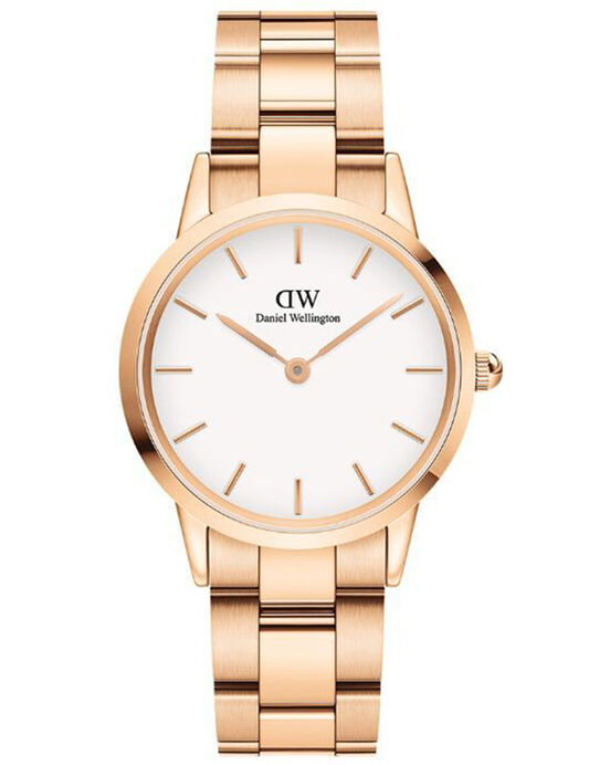 Daniel Wellington Women ICONIC LINK White Analog Quartz watch SKU ID DW00100211 Helios The Watch Store