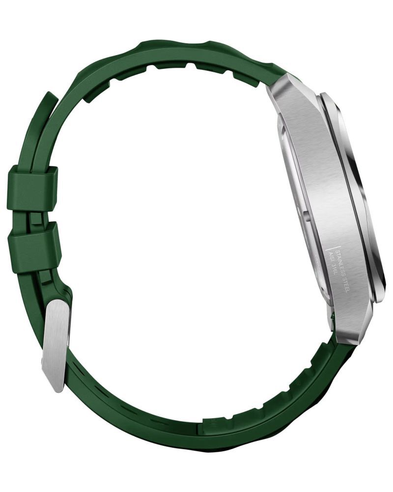 Victorinox Men INOX Green Analog Quartz watch SKU ID 242085 Helios The Watch Store