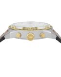 Diesel Men SPIKED Silver Analog Quartz watch SKU ID DZ4665 Helios The Watch Store