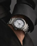 Baume et Mercier Men RIVIERA White Analog Automatic watch SKU ID M0A10829 Helios The Watch Store