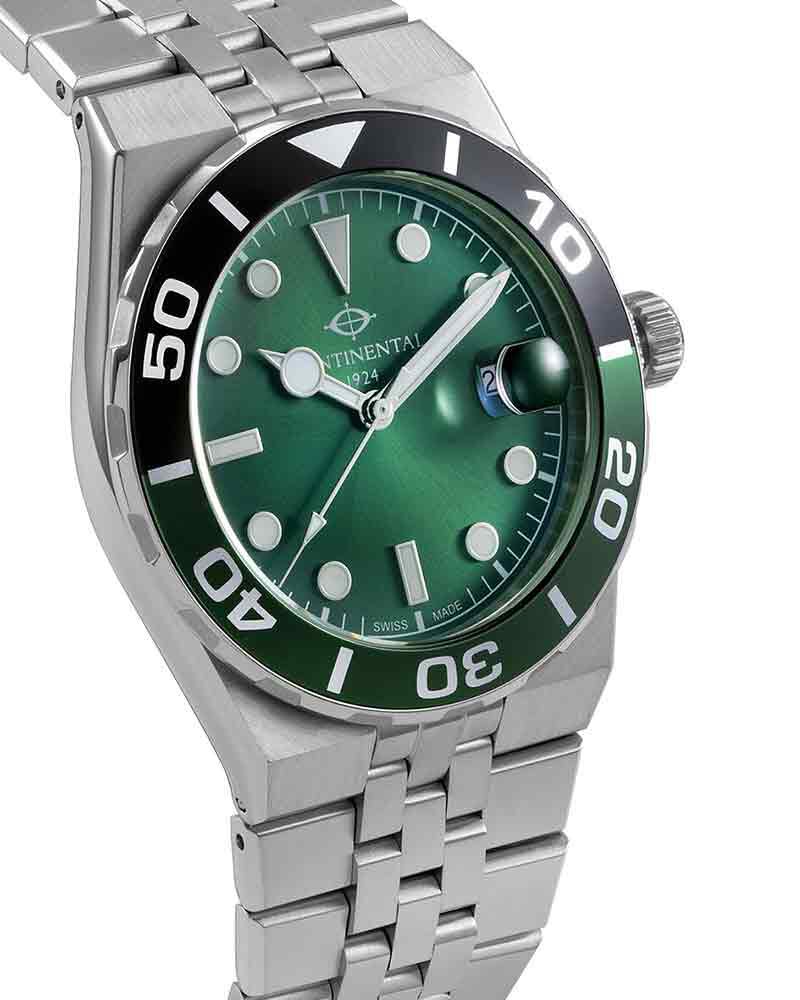 Continental Men Apex Green Analog Quartz Watch SKU ID 26851-GD101950 Helios The Watch Store
