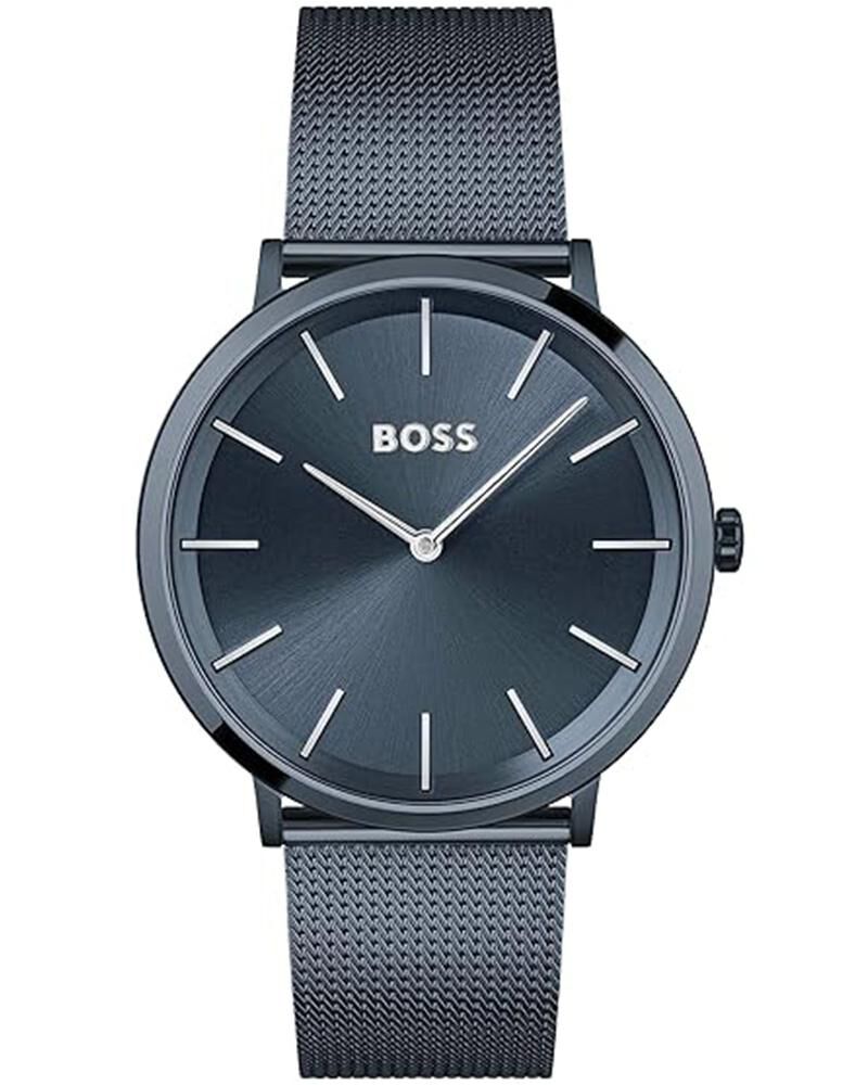 Buy Boss Men Skyliner Round Blue Watch 1513827 at Helios Watch Store