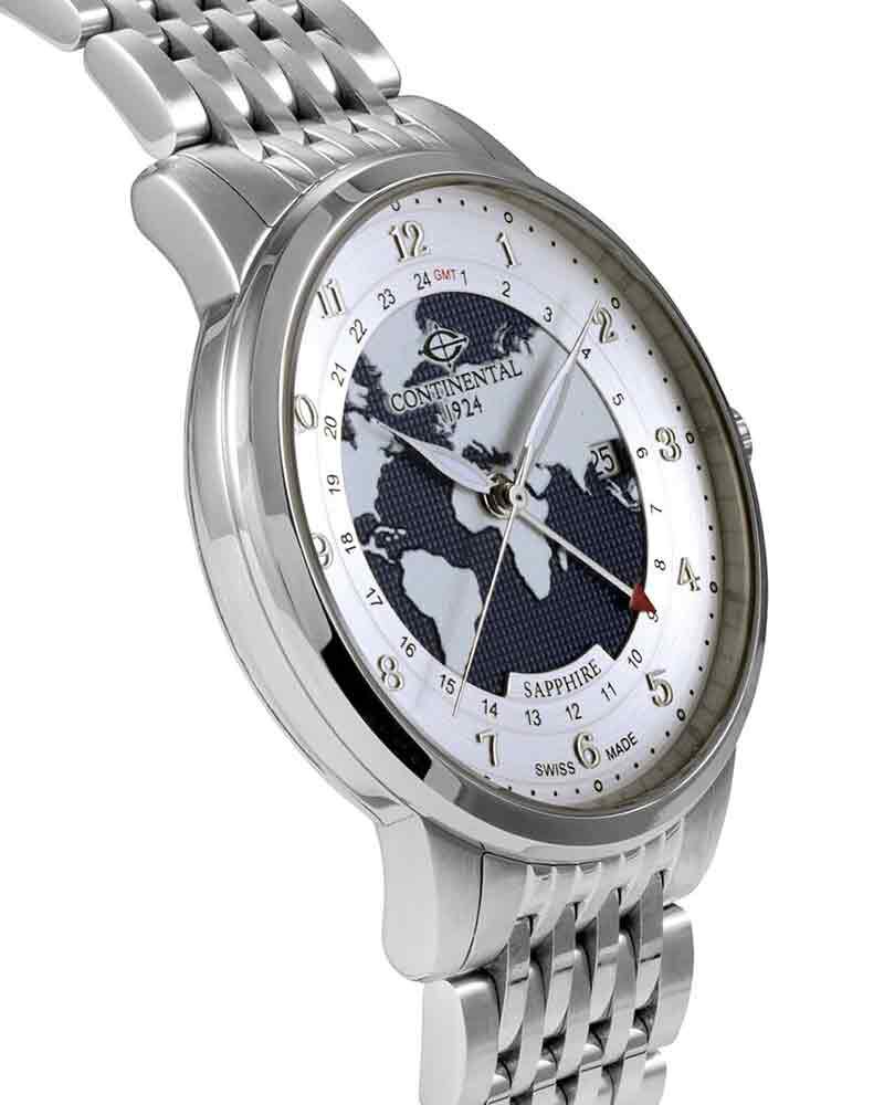 Continental Men Signature Silver Analog Quartz Watch SKU ID 26351-GM101820 Helios The Watch Store